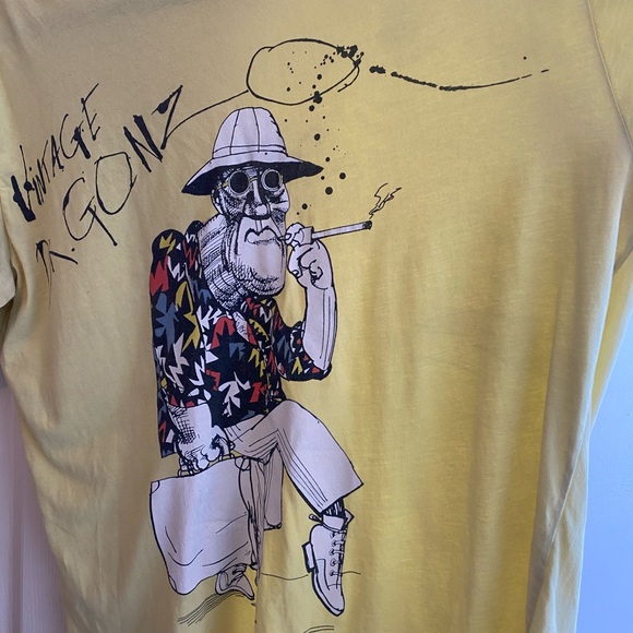 VINTAGE DR. GONZO RALPH STEADMAN ART TEE BY CHASER RARE - Picture 3 of 10